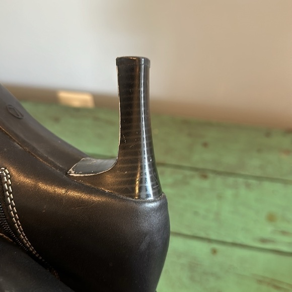 Women’s Predictions Black Leather Ankle Boot Size 7 - Picture 10 of 10